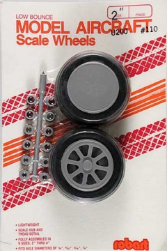 Straight tread wheels 50mm in the group Brands / R / Robart / Wheels at Minicars Hobby Distribution AB (40110)