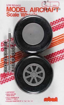 Straight tread wheels 76mm in der Gruppe Hersteller / R / Robart / Wheels bei Minicars Hobby Distribution AB (40114)