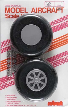 Straight tread wheels 102mm in the group Brands / R / Robart / Wheels at Minicars Hobby Distribution AB (40118)