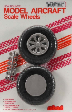 Hjul skala "Rut"mnster 89mm i gruppen Fabrikat / R / Robart / Hjul hos Minicars Hobby Distribution AB (40135)