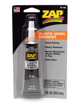 Plastic Model Cement 1oz/29.5ml ZAP in der Gruppe Hersteller / Z / ZAP / ZAP Glue bei Minicars Hobby Distribution AB (40PT104)