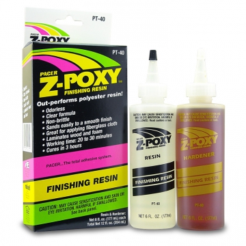 Z-Poxy Finishing Resin 354ml i gruppen Fabrikat / Z / ZAP / ZAP Lim hos Minicars Hobby Distribution AB (40PT40)