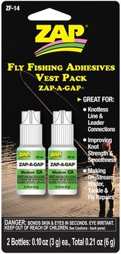 ZAP-A-GAP 6gram CA Fly Fishing vest* in the group Brands / Z / ZAP / ZAP Glue at Minicars Hobby Distribution AB (40ZF14)