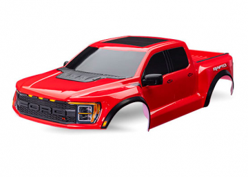 Body Ford Raptor R Complete Red in the group Brands / T / Traxxas / Bodies & Accessories at Minicars Hobby Distribution AB (4210112-RED)