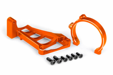 Motorfste Fram & Bak Set Alu Orange Maxx Slash i gruppen Fabrikat / T / Traxxas / Reservdelar hos Minicars Hobby Distribution AB (4210262-ORNG)