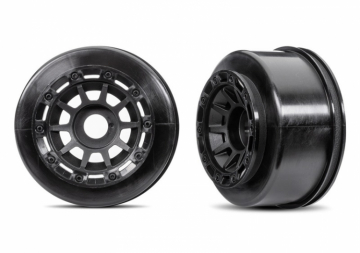 Wheels Black Maxx Slash (2) in the group Brands / T / Traxxas / Spare Parts at Minicars Hobby Distribution AB (4210271)