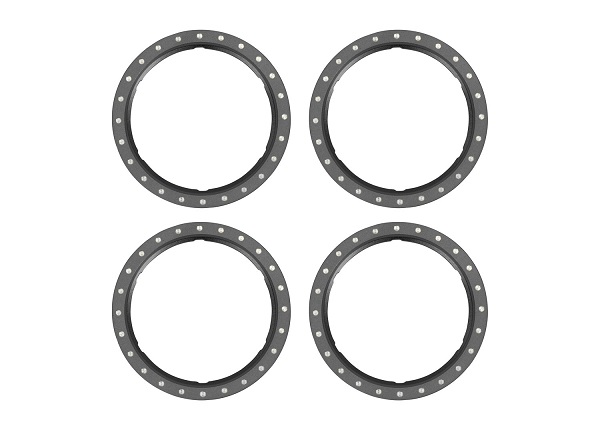 Beadlock Rings Alu Grå (Pro Scale Wheel Alu System) (4)