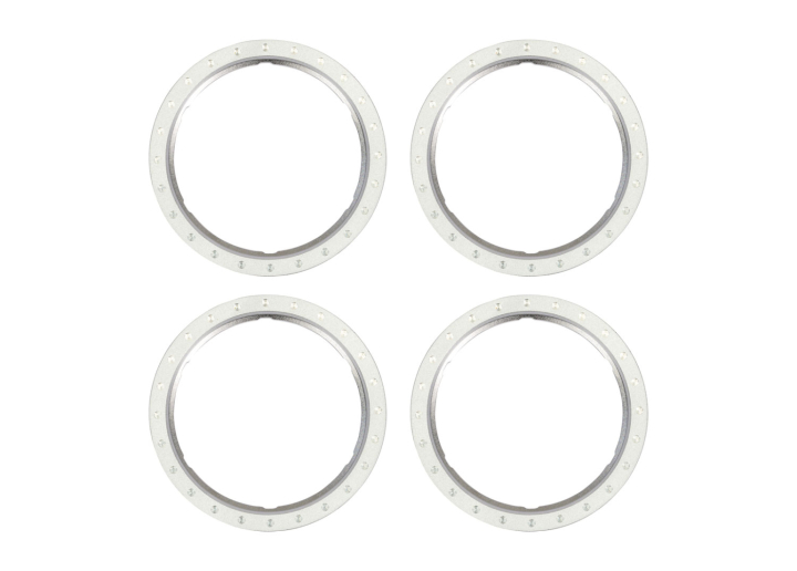 Scale Beadlock Rings Beadlock Rings Alu Silver (Pro Scale Wheel Alu System) (4)