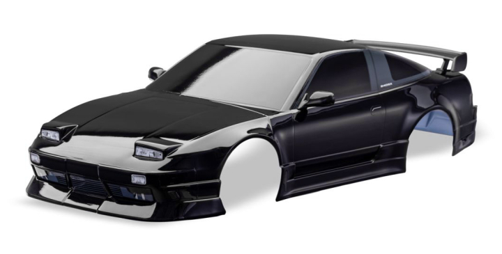 Body Nissan 240SX Clipless Complete Black