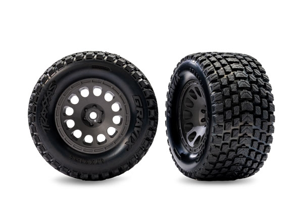 Däck & Fälg Gravix / Mini XRT Grå Fram (2)