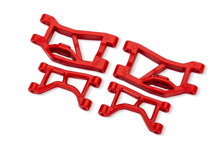 Suspension Arms Rear Set Red Mini Slash