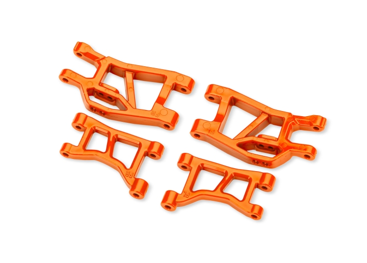 Suspension Arms Front Set Orange Mini Slash