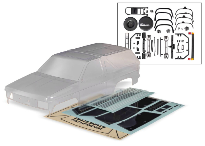 Body Nissan Pathfinder Complete Clear