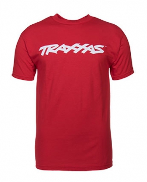 T-shirt Red Traxxas-logo L in the group Other / Promotional Products at Minicars Hobby Distribution AB (421362-L)