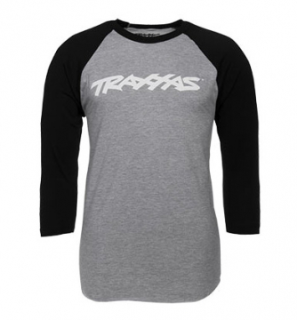 Shirt Raglan Traxxas-logo Grey/Black S (Premium Fit) in the group Brands / T / Traxxas / Promotion at Minicars Hobby Distribution AB (421369-S)