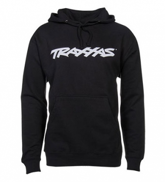 Hoodie Svart Traxxas-logga XL