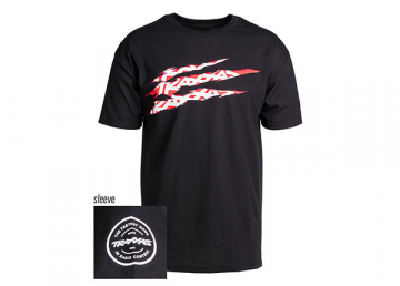 T-shirt Black Traxxas-logo Slash L in der Gruppe Hersteller / T / Traxxas / Promotion bei Minicars Hobby Distribution AB (421376-L)