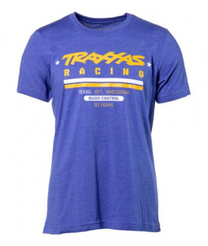 T-shirt Blue Traxxas Racing Heritage L (Premium) in the group Brands / T / Traxxas / Promotion at Minicars Hobby Distribution AB (421382-L)