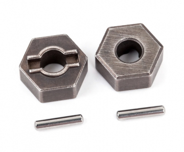 Wheel Hubs Steel Hex 12mm (2) in the group Brands / T / Traxxas / Spare Parts at Minicars Hobby Distribution AB (421654R)