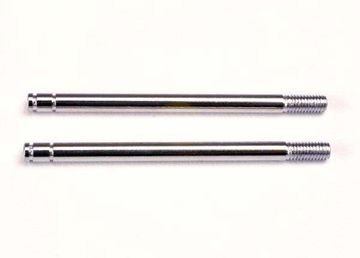 Shock Shafts Chrome Finish Long (2) in the group Brands / T / Traxxas / Spare Parts at Minicars Hobby Distribution AB (421664)