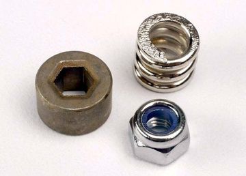 Slipper Tension Spring, Bushing and Locknut in the group Brands / T / Traxxas / Spare Parts at Minicars Hobby Distribution AB (421994)