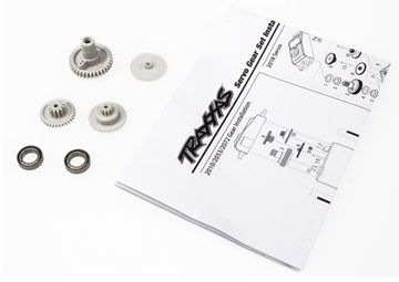 Drevsats till Servo 2070/2075 UTGTT ersatt av 2072A i gruppen Fabrikat / T / Traxxas / Radioutrustning hos Minicars Hobby Distribution AB (422072)