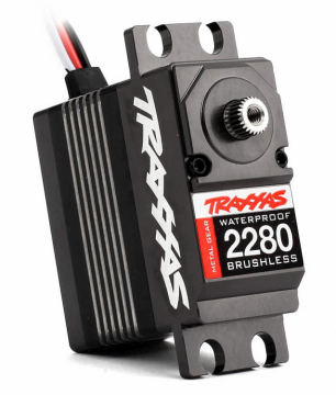 Servo 2280 43kg 0,13s Brushless, Metal Gear, Water Resistant in the group Brands / T / Traxxas / Radio Equipment at Minicars Hobby Distribution AB (422280)
