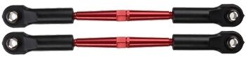 Turnbuckle Toe Link Complete 96mm Aluminium Red (2) in the group Brands / T / Traxxas / Spare Parts at Minicars Hobby Distribution AB (422336X)