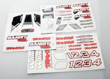 Decal Sheets, Bandit VXL in the group Brands / T / Traxxas / Bodies & Accessories at Minicars Hobby Distribution AB (422413R)