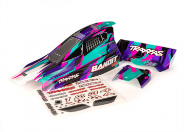 Body Bandit VXL Purple Painted in der Gruppe Hersteller / T / Traxxas / Bodies & Accessories bei Minicars Hobby Distribution AB (422436T)