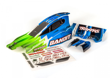 Body Bandit Green Painted in der Gruppe Hersteller / T / Traxxas / Bodies & Accessories bei Minicars Hobby Distribution AB (422450X)