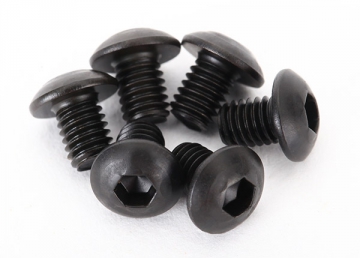 Screws M3x4mm Button-head Hex Socket (6) in the group Brands / T / Traxxas / Hardware at Minicars Hobby Distribution AB (422515)