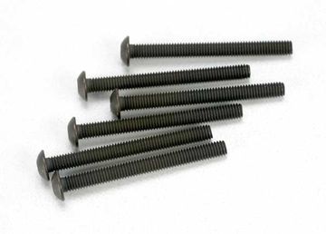 Skruv M3x30mm Kullrig Insex (6)
