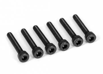 Screws M3x18 Cap-head Hex Socket (6) in the group Brands / T / Traxxas / Hardware at Minicars Hobby Distribution AB (422583X)