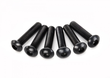 Screws M3x14 Button-head Hex Socket (6) in the group Brands / T / Traxxas / Hardware at Minicars Hobby Distribution AB (422593)