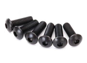 Screws M2.5x8mm Button-head Insex (6) in the group Brands / T / Traxxas / Hardware at Minicars Hobby Distribution AB (422617)
