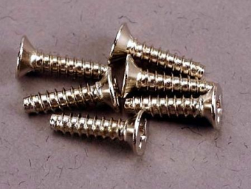 Screws 3x12mm Self-tapping Countersunk (6) in the group Brands / T / Traxxas / Hardware at Minicars Hobby Distribution AB (422648)
