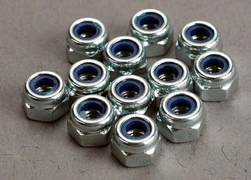 Lock Nut M3 Silver (12) in the group Brands / T / Traxxas / Hardware at Minicars Hobby Distribution AB (422745)