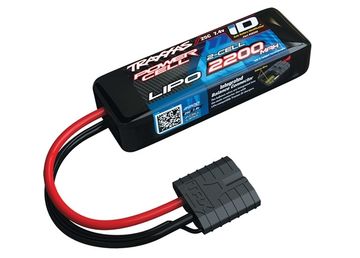 Li-Po Battery 2S 7,4v 2200mAh 25C iD-connector in der Gruppe Hersteller / T / Traxxas / Batteries Li-Po bei Minicars Hobby Distribution AB (422820X)