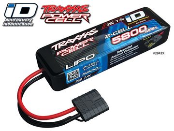 Li-Po Batteri 2S 7,4V 5800mAh 25C iD-kontakt i gruppen Tillbehr & Delar / Batterier & Tillb. hos Minicars Hobby Distribution AB (422843X)