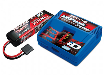 Charger EZ-Peak Plus 4A och 3S 5000mAh Battery Combo in der Gruppe Hersteller / T / Traxxas / Batteries Li-Po bei Minicars Hobby Distribution AB (422970G-3S)
