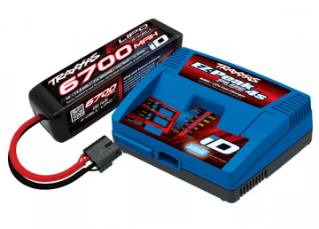Charger EZ Peak Plus 8A and 4S 14,8v Li-Po 6700mAh Combo in der Gruppe Hersteller / T / Traxxas / Chargers bei Minicars Hobby Distribution AB (422998G)