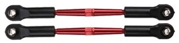 Turnbuckles 59mm Assembled Aluminium Red (2) in the group Brands / T / Traxxas / Spare Parts at Minicars Hobby Distribution AB (423139X)