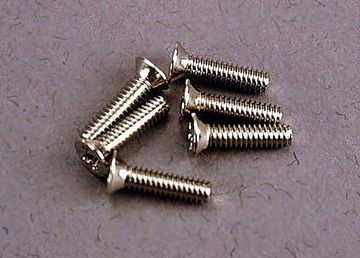 Screws M2x8mm Countersunk (6) in the group Brands / T / Traxxas / Hardware at Minicars Hobby Distribution AB (423161)