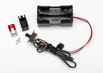 Battery Holder 4AA with On/Off Switch in the group Brands / T / Traxxas / Accessories at Minicars Hobby Distribution AB (423170X)