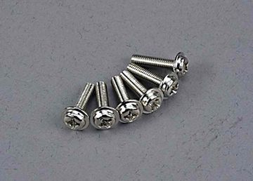 Skruv M3x12mm med Krage (6)