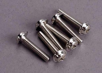 Screws M3x15mm Washerhead (6) in the group Brands / T / Traxxas / Hardware at Minicars Hobby Distribution AB (423187)
