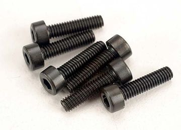 Screws M2.5x10mm Cap-head Hex Socket (6) in the group Brands / T / Traxxas / Hardware at Minicars Hobby Distribution AB (423229)