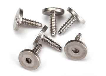 Screws 2.6x8mm Self-tapping Flathead Hex Socket (6) in the group Brands / T / Traxxas / Hardware at Minicars Hobby Distribution AB (423233)