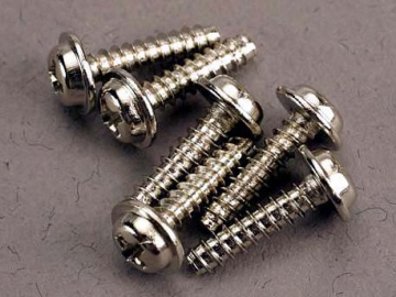 Screws 3x12mm Self-tapping Washerhead (6) in the group Brands / T / Traxxas / Hardware at Minicars Hobby Distribution AB (423286)